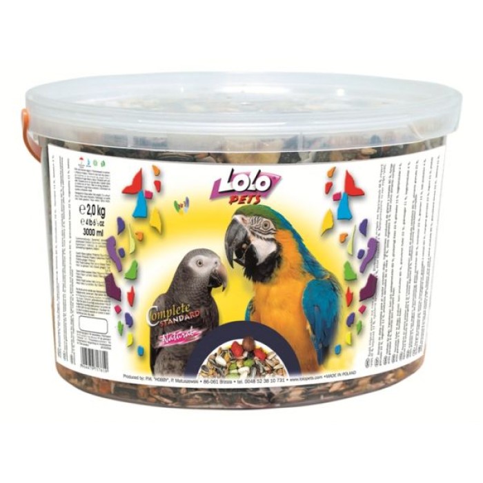 "Lolopets" Корм для ВЕЛИКИХ папуг 1,5кг